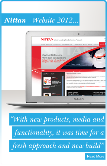 Nittan Website 2012